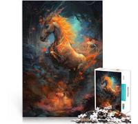 Puzzle da 1000 pezzi per adolescenti Unicorno innaturale Giocattolo educativo intellettuale decomprimente Ottimi regali e giocattoli 50x70cm