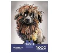 Puzzle Da 1000 Pezzi Per Adolescenti Unique Dog Portrait Artwork Puzzle Per Adulti Giochi Rilassanti Ma Divertenti E Umoristici È Ideale Come Regalo 52x38cm/1000pcs