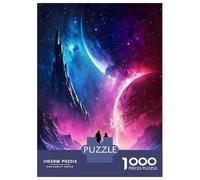 Puzzle Da 1000 Pezzi Per Adolescenti Universe Couple Lovers Puzzle Per Adolescenti Gioco Pratico Decorazione Murale Difficile Da Completare 70x50cm/1000pcs