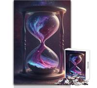 Puzzle da 1000 pezzi per adolescenti, Universo del tempo, accogliente e rilassante, divertimento per il tempo libero, vestibilità perfetta, alta precisione, dimensioni del giocattolo: 38x26cm