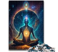 Puzzle da 1000 pezzi per adolescenti, universo zen esoterico, per età 14+, gioco a quiz, attività divertenti a casa, regalo di compleanno, regali da viaggio, 50x75cm
