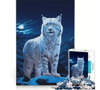 Puzzle da 1000 pezzi per adolescenti, "Uno sguardo all'inafferrabile", giocattolo fai-da-te, decorazione da parete, con pezzi di forma casuale completamente ad incastro 50x75cm