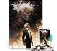 Puzzle da 1000 pezzi per adolescenti uomo nel cielo stellato Giocattolo educativo per l'apprendimento Giocattoli per la decorazione della casa 38x26cm
