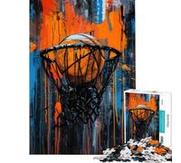 Puzzle da 1000 pezzi per adolescenti Urban Slam Dunk puzzle per adulti giocattolo decorativo da parete compleanno e Natale (dimensioni 38x26cm)