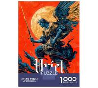 Puzzle Da 1000 Pezzi Per Adolescenti Uriel The Archangel Puzzle Per Adolescenti, Rompicapo, Gioco Di Modelli, Assemblaggio, Unici, Compleanno E Regali 70x50cm/1000pcs