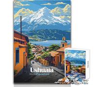 Puzzle da 1000 pezzi per adolescenti Ushuaia, Argentina Gioco educativo per famiglie, analisi e logica, ottimo regalo, dimensioni 50x75cm