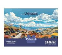 Puzzle Da 1000 Pezzi Per Adolescenti Ushuaia, Argentina Puzzle Per Adolescenti Gioco Pratico Migliora La Memoria Regali Per Amici E Familiari 52x38cm/1000pcs