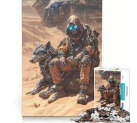 Puzzle da 1000 pezzi per adolescenti vagabondo post-apocalittico giocattolo fai-da-te impegnativo da completare regalo di compleanno regalo di viaggio 38x26cm