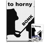 Puzzle da 1000 pezzi per adolescenti Vai in prigione eccitante BONK Toys Giochi educativi Sfida difficile Regalo per compleanni Dimensioni 38x52cm