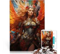 Puzzle da 1000 pezzi per adolescenti Valchiria n. 7 Difficile da completare ma divertente e umoristico perché è ideale come regalo per tutta la famiglia 38x26cm