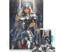 Puzzle da 1000 pezzi per adolescenti Valchirie e Poteri giocattolo fai-da-te antistress intellettuale adatto come decorazione da scrivania 38x26cm
