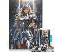 Puzzle da 1000 pezzi per adolescenti Valchirie e Poteri Gioco rilassante Decorazione da parete per compleanno Natale 50x75cm