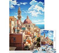Puzzle da 1000 pezzi per adolescenti VALETTA giocattolo educativo con pittura a olio regalo di compleanno gioco rompicapo collezione di artisti belle arti dimensioni 38x52cm