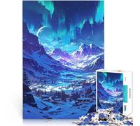 Puzzle da 1000 pezzi per adolescenti Valle illuminata per il giocattolo di sfida del gioco educativo Decorazioni e regali unici per la casa 52x38cm