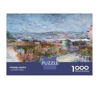 Puzzle Da 1000 Pezzi Per Adolescenti Van Gogh Montmartre Puzzle Per Adulti Giochi Per Famiglie Un'opera D'arte Regali Unici Per Compleanno E Natale 70x50cm/1000pcs