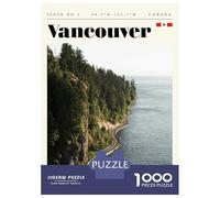 Puzzle Da 1000 Pezzi Per Adolescenti Vancouver British Columbia Travel Art Puzzle Per Adulti Giochi Divertenti Migliora La Memoria Regali Unici Per Compleanni E Occasioni Speciali 52x38cm/1000pcs