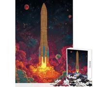 Puzzle da 1000 pezzi per adolescenti Vega II Deep Surveyor giocattolo decorazione da parete regali di compleanno gioco educativo aiuta a esercitare il cervello dimensioni 50x75cm