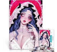 Puzzle da 1000 pezzi per adolescenti Velo di decadenza per il giocattolo di sfida del gioco educativo Giocattoli per la decorazione della casa 52x38cm