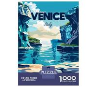 Puzzle Da 1000 Pezzi Per Adolescenti Venice, Italy Travel Puzzle Gioco Per Famiglie Regali Per Donne Divertimento A Casa Attività, 52x38cm/1000pcs