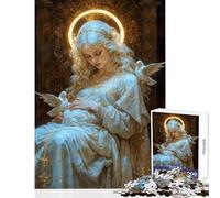 Puzzle da 1000 pezzi per adolescenti Vergine Maria giocattoli antistress regalo divertente gioco pratico impegnativo da completare dimensioni 50x75cm