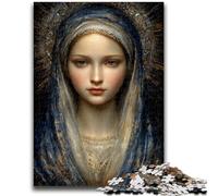 Puzzle da 1000 pezzi per adolescenti, Vergine Maria, giocattoli educativi per imparare l'arte, attività divertenti a casa, regalo di compleanno, regali di viaggio 50x75cm