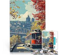 Puzzle da 1000 pezzi per adolescenti Viaggio a Londra Giocattoli educativi per l'apprendimento Giochi per famiglie Regalo divertente 52x38cm
