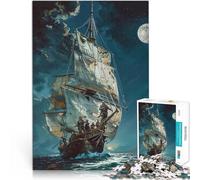 Puzzle da 1000 pezzi per adolescenti Viaggio al chiaro di luna Vacanza a casa: uccidere il tempo Decorazioni e regali unici per la casa 75x50cm