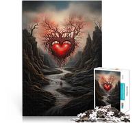 Puzzle da 1000 pezzi per adolescenti Viaggio del cuore per il giocattolo di sfida del gioco educativo Gioco educativo per compleanno e Natale 52x38cm