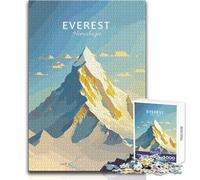 Puzzle da 1000 pezzi per adolescenti Viaggio sull'Everest Gioco stimolante Giocattoli Un'opera d'arte Regali di compleanno Dimensioni 50x75cm
