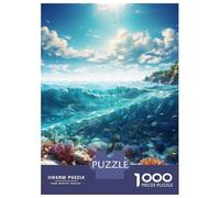 Puzzle Da 1000 Pezzi Per Adolescenti Vibrant Coral Reef Puzzle Per Adulti Gioco Rompicapo Antistress Per Compleanno, Natale 70x50cm/1000pcs