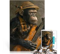 Puzzle da 1000 pezzi per adolescenti Vibrazioni Jazz Ape Antistress Vacanza in patria Uccidere il tempo Regalo di compleanno, regali, arte murale 50x70cm