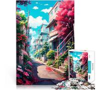 Puzzle da 1000 pezzi per adolescenti Vicino alla stazione Giocattoli per l'intrattenimento in famiglia Regali di Babbo Natale segreto 50x70cm