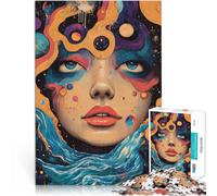 Puzzle da 1000 pezzi per adolescenti Visioni celestiali Antistress Vacanza in patria Uccidere il tempo Collezione di artisti, Belle arti 38x26cm