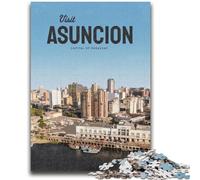 Puzzle da 1000 pezzi per adolescenti Visita Asuncion Puzzle da 1000 pezzi, giocattolo educativo antistress, regalo per amici e familiari (50x75cm)