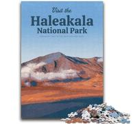 Puzzle da 1000 pezzi per adolescenti Visita Haleakala Aiuta il cervello ad allenarsi Giocattoli avvincenti per coltivare la pazienza Decorazione da parete (dimensioni 38x52cm)