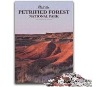 Puzzle da 1000 pezzi per adolescenti Visita la foresta pietrificata Puzzle da 1000 pezzi, regalo di compleanno unico e regalo per bambini dai 14 anni in su (26x38cm)