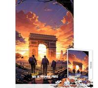 Puzzle da 1000 pezzi per adolescenti Visita l'Arco di Trionfo Giocattoli fai da te Ottimi regali e giocattoli Gioco pratico Attività divertenti a casa Dimensioni 38x26cm