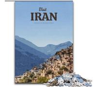 Puzzle da 1000 pezzi per adolescenti Visita l'Iran, allena il tuo cervello e le tue mani Regali di compleanno unici per ragazzi dai 14 anni in su, 50x75cm
