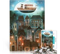 Puzzle da 1000 pezzi per adolescenti Vita sottomarina Giocattoli educativi per l'apprendimento Giochi per famiglie decorazione murale 38x26cm