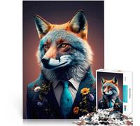 Puzzle da 1000 pezzi per adolescenti Volpe Aiuta il cervello ad allenare i giocattoli che creano dipendenza per coltivare la pazienza Un'opera d'arte 38x26cm