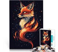 Puzzle da 1000 pezzi per adolescenti Volpe misteriosa estetica Vacanza a casa: uccidere il tempo è ideale come regalo per tutta la famiglia 38x26cm