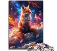 Puzzle da 1000 pezzi per adolescenti Volpe tra le nuvole per età 14 anni e oltre Giocattolo educativo intellettuale decomprimente Ottimo regalo 50X75CM