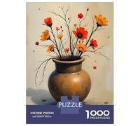 Puzzle Da 1000 Pezzi Per Adolescenti Wabi Sabi Pottery And Flowers Puzzle Per Adulti Gioco Pratico Migliora La Memoria Regali Di Compleanno E Unici 38x26cm/1000pcs