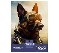 Puzzle Da 1000 Pezzi Per Adolescenti War Dog Puzzle Per Adulti Giochi Rilassanti Decorazione Per La Casa Regali Di Compleanno E Unici 52x38cm/1000pcs