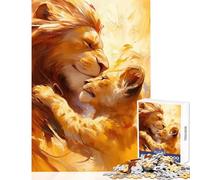 Puzzle da 1000 pezzi per adolescenti Warmth of The Wild giocattoli antistress regali di Babbo Natale segreto giochi educativi migliorare l'amore tra coppie dimensioni 38x52cm