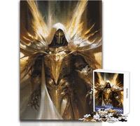 Puzzle da 1000 pezzi per adolescenti Warrior of Light, gioco educativo di ragionamento, premuroso per tutti gli eventi, dimensioni 38x52cm