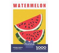 Puzzle Da 1000 Pezzi Per Adolescenti Watermelon Slices Food Art Minimalist Kitchen Poster Puzzle Per Adulti Giochi Rilassanti Perfetto Per Decorare E Fare Regali A Tutta La Famiglia 38x26cm/1000pcs