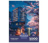Puzzle Da 1000 Pezzi Per Adolescenti When The Sakura Bloom Puzzle Per Adolescenti Gioco Rompicapo Ma Divertente E Umoristico Compleanno 38x26cm/1000pcs