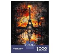 Puzzle Da 1000 Pezzi Per Adolescenti Whispers of History Gothic Paris at Dusk Puzzle Per Adulti Giocattoli Antistress Sfida Difficile Impegnativo Da Completare 52x38cm/1000pcs