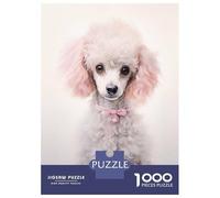 Puzzle Da 1000 Pezzi Per Adolescenti White Poodle Pink Mood Puzzle Per Adulti Giocattoli Antistress Analisi E Logica Regalo Di Compleanno, Regali, 38x26cm/1000pcs